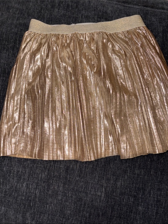 Carter's Other - Carter's Shimmering Rose Gold Pleated Skirt